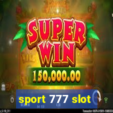 sport 777 slot