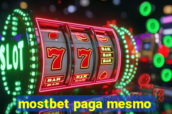 mostbet paga mesmo