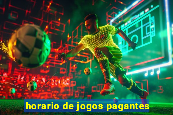 horario de jogos pagantes