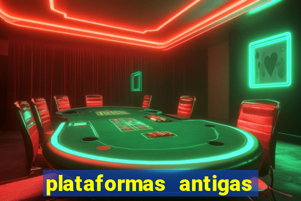 plataformas antigas de jogos