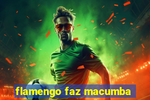 flamengo faz macumba