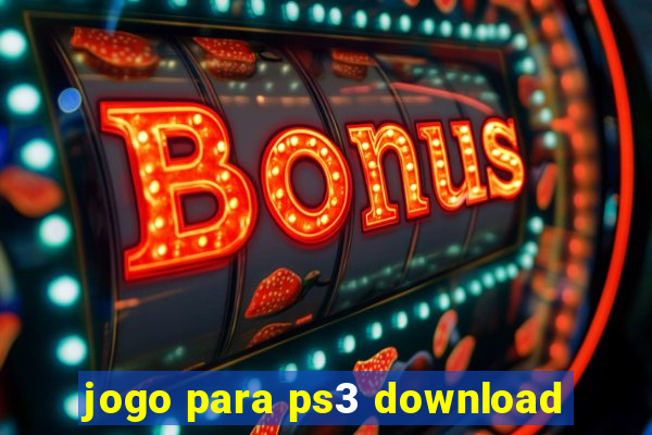 jogo para ps3 download