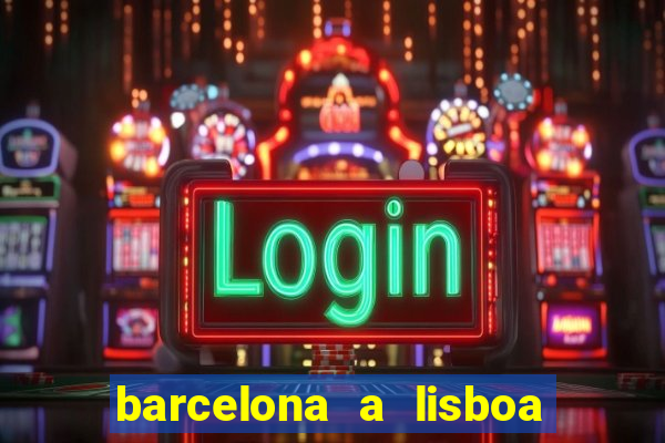 barcelona a lisboa de trem