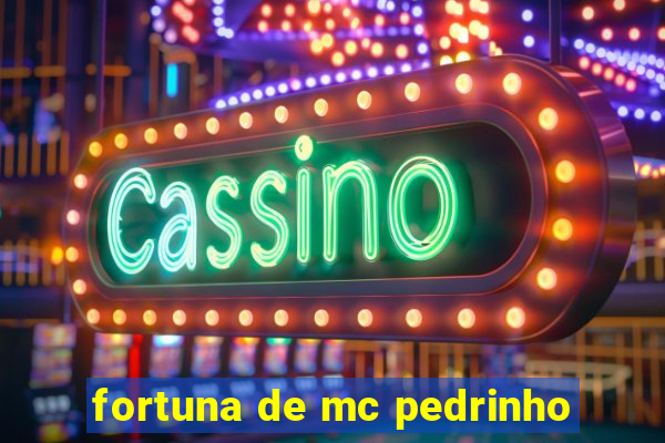 fortuna de mc pedrinho