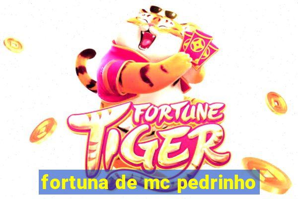 fortuna de mc pedrinho