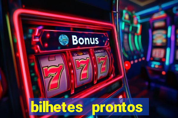 bilhetes prontos apostas esportivas