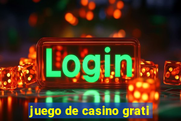 juego de casino grati