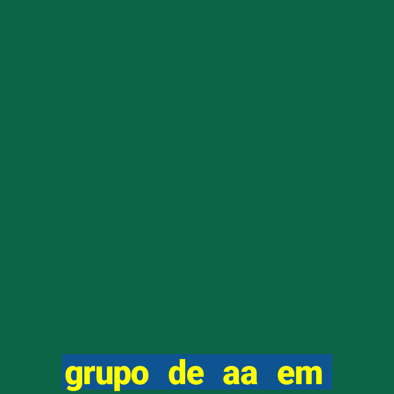 grupo de aa em botafogo rio de janeiro