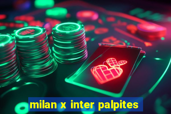 milan x inter palpites