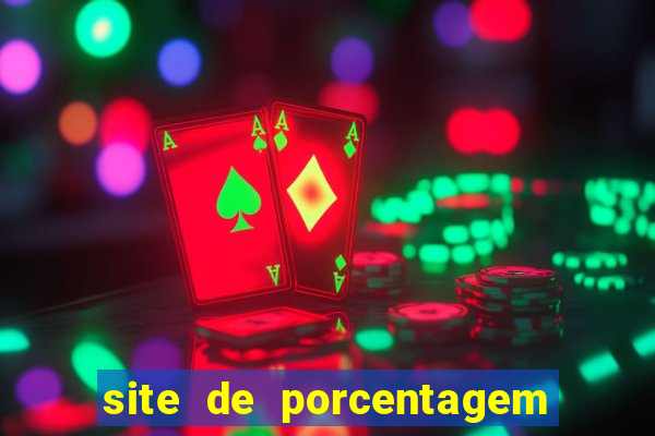 site de porcentagem de jogos slots