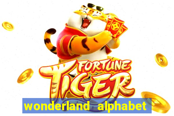 wonderland alphabet comic studio