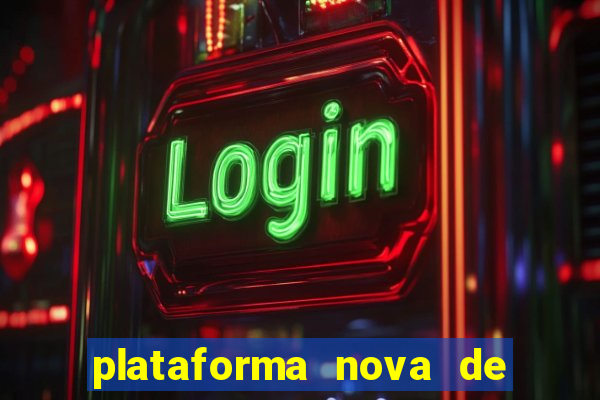 plataforma nova de 3 reais