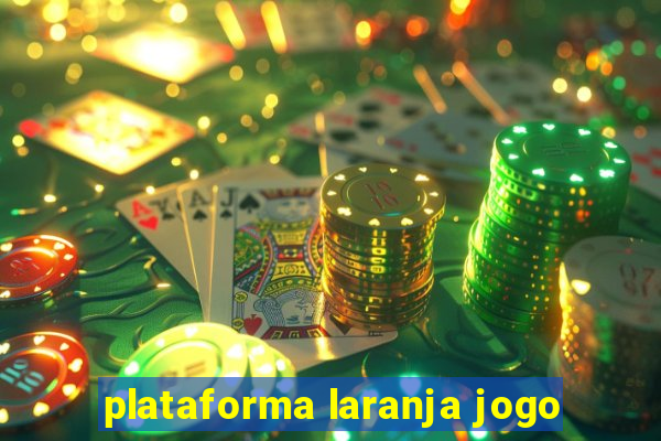 plataforma laranja jogo