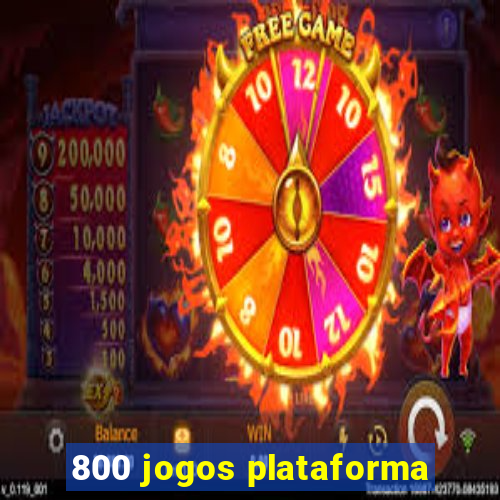 800 jogos plataforma