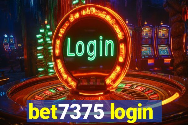 bet7375 login