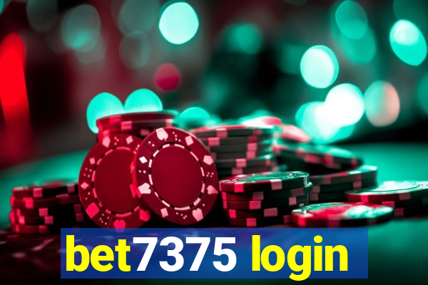 bet7375 login