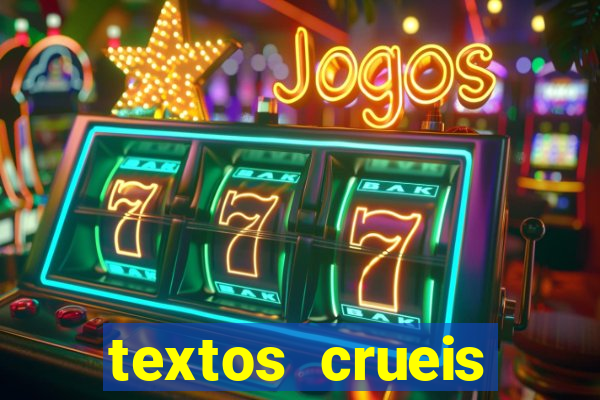 textos crueis demais pdf