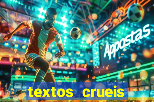 textos crueis demais pdf