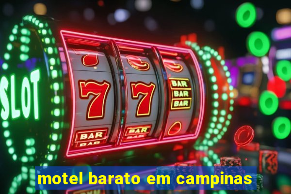 motel barato em campinas