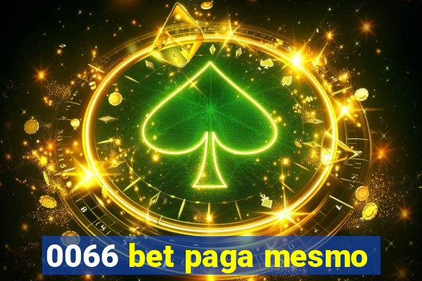 0066 bet paga mesmo