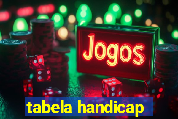 tabela handicap