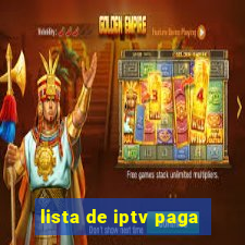 lista de iptv paga