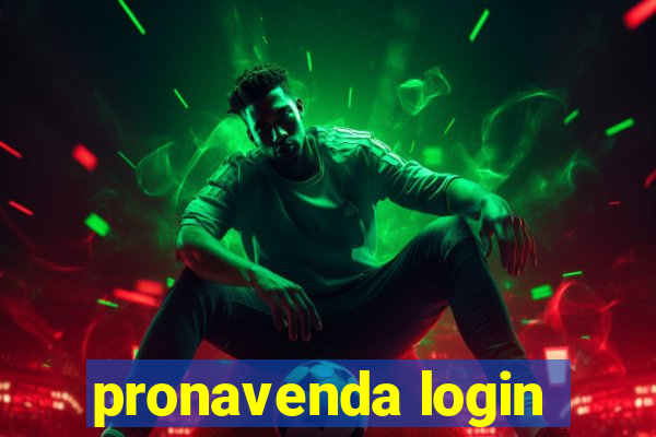 pronavenda login