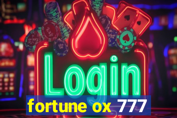 fortune ox 777