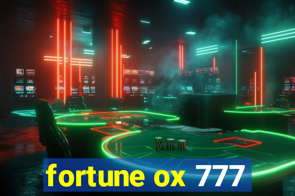 fortune ox 777