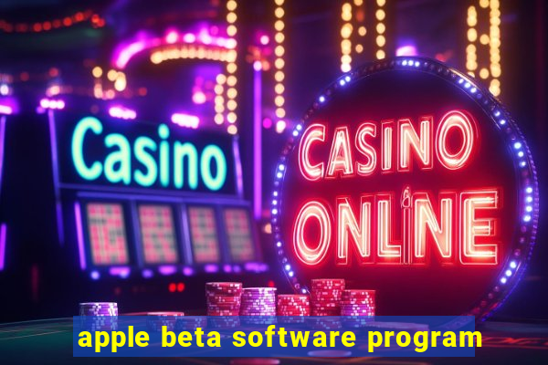 apple beta software program