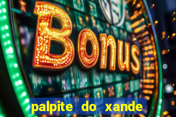 palpite do xande para hoje