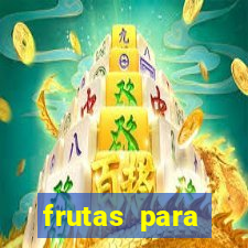 frutas para imprimir e recortar