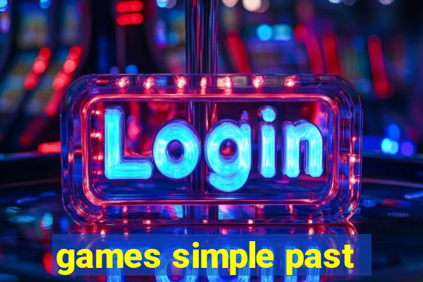 games simple past