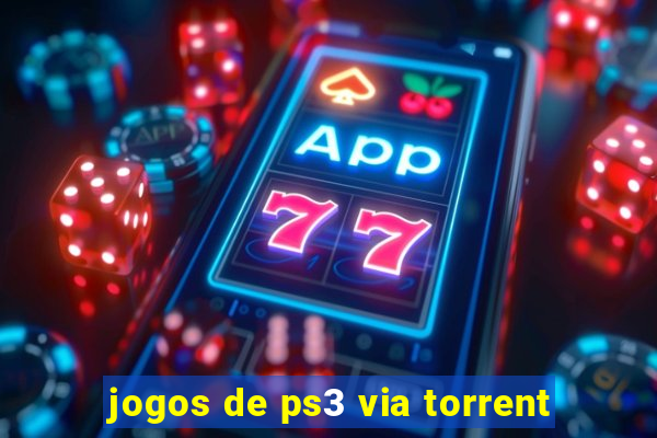 jogos de ps3 via torrent