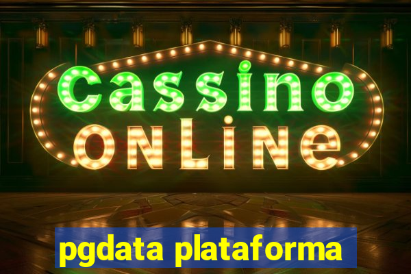 pgdata plataforma