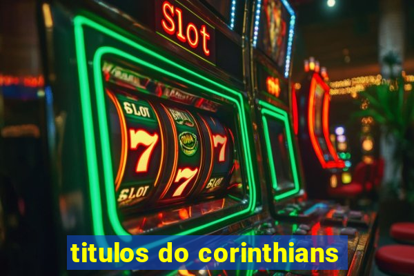 titulos do corinthians