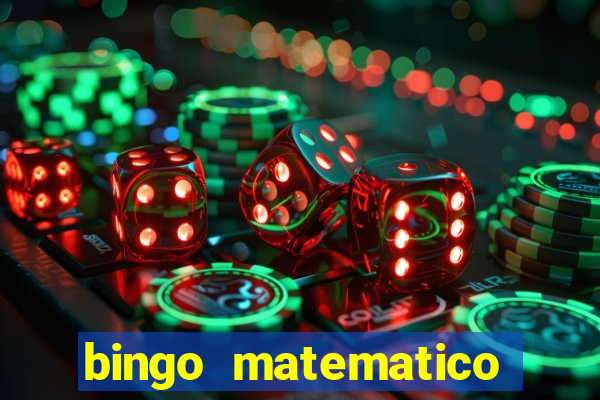 bingo matematico para ensino medio