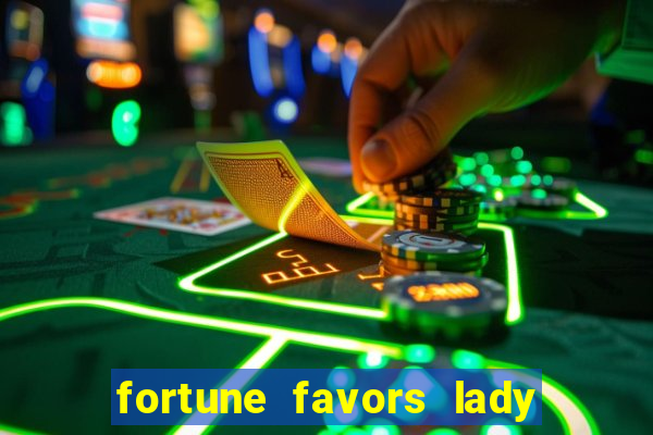 fortune favors lady nikuko legendado pt br