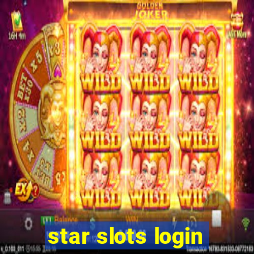 star slots login