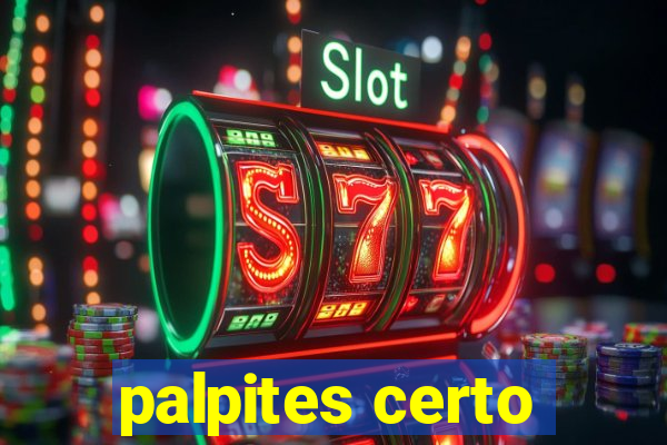 palpites certo