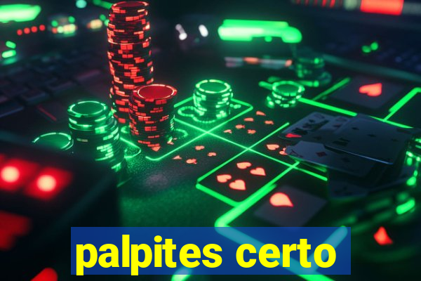 palpites certo