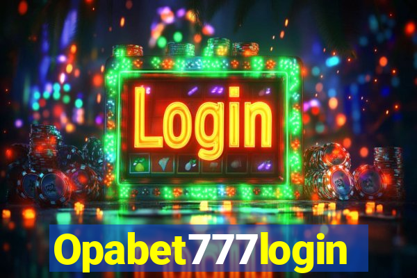 Opabet777login