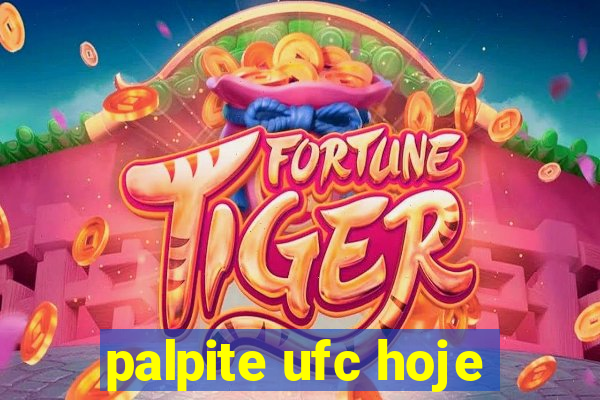 palpite ufc hoje