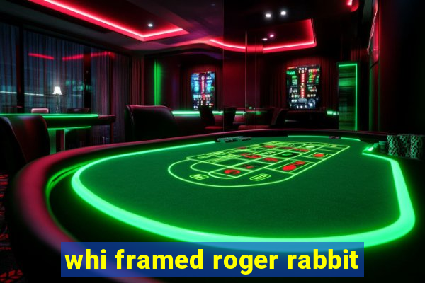 whi framed roger rabbit