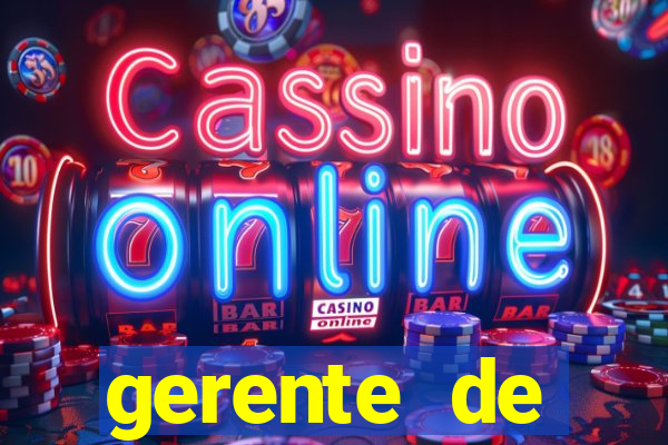 gerente de plataforma slots