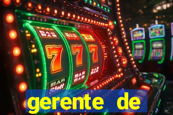 gerente de plataforma slots