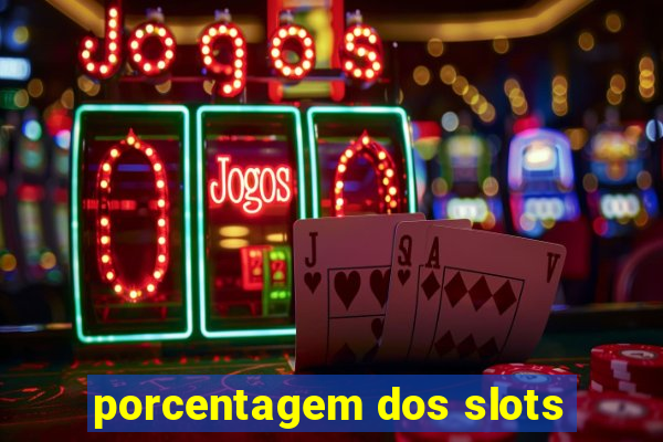 porcentagem dos slots