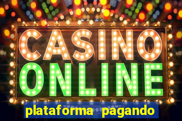 plataforma pagando no cadastro slots