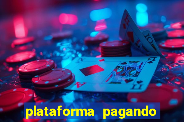 plataforma pagando no cadastro slots