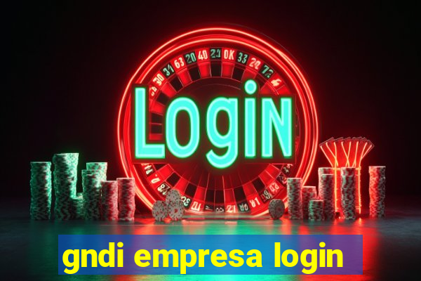 gndi empresa login